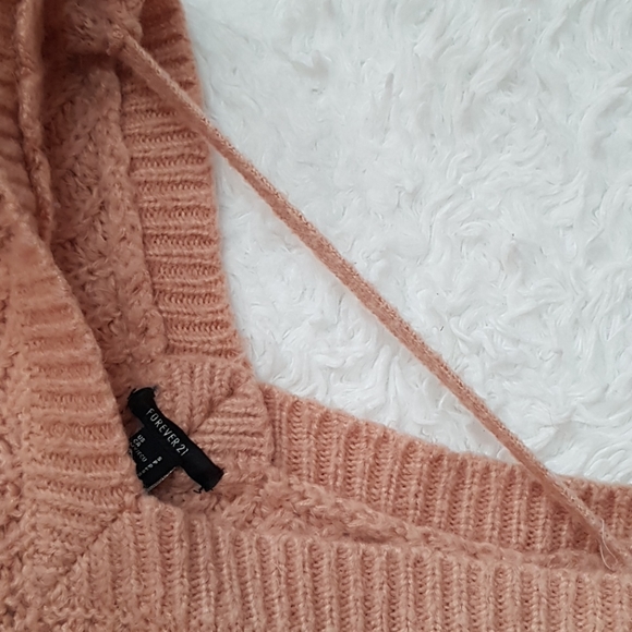 ☕ DUSTY THICK CHUNKY KNIT WARM OVERSIZED SWEATER - Picture 4 of 6
